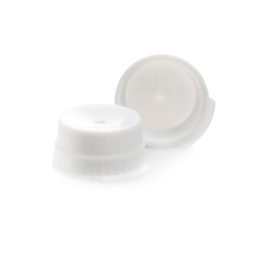 McKesson Tube Closure Snap Cap White 16 mm, NonSterile, 177-113148W, Bag of 1000