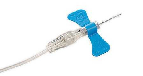 BD Vacutainer® UltraTouch™ Push Button Blood Collection Set 23 Gauge 3/4 Inch Needle Length Safety Needle 12 Inch Tubing Sterile 367364 Case of 200 367364 BD Vacutainer® UltraTouch™ Push Button 1007258_CS