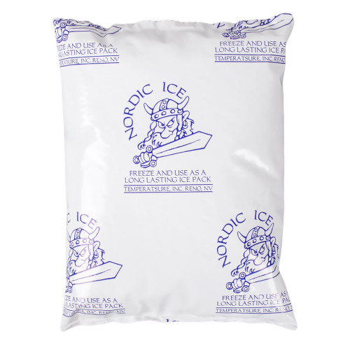 Refrigerant Gel Pack Nordic Ice For Safe Transport of Food, Pharmaceuticals and Medical Products NI24 Case of 24