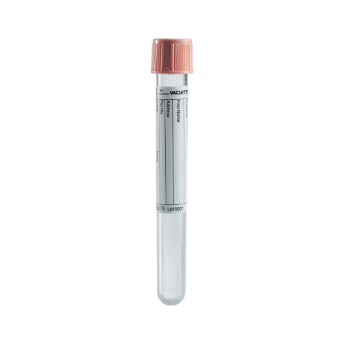 Vacuette K2 EDTA Blood Collection Tube, 6 mL, Pull Cap (PET), 456279, Case of 1200