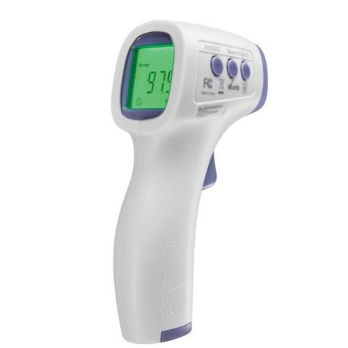 HoMedics Handheld Non-Contact Infrared Forehead Thermometer, Battery Operated, Case of 6