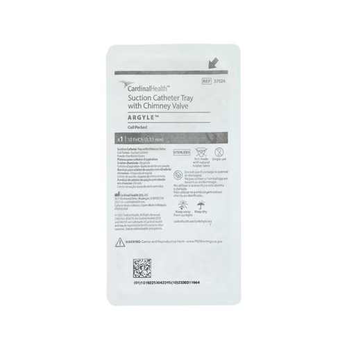 Suction Catheter Kit Argyle™ 10 Fr. Sterile 37024- Pack of 1 