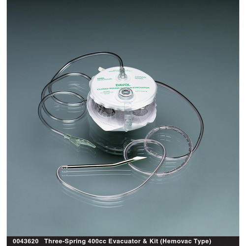 Bard Evacuator Kit 400 mL, 0043610, Case of 10