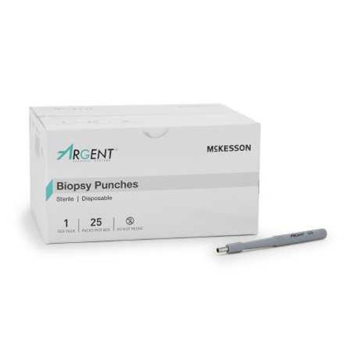 Biopsy Punch McKesson Argent™ Dermal 3 mm 16-1311 Pack of 1 16-1311 McKesson Argent™ 1175172_EA
