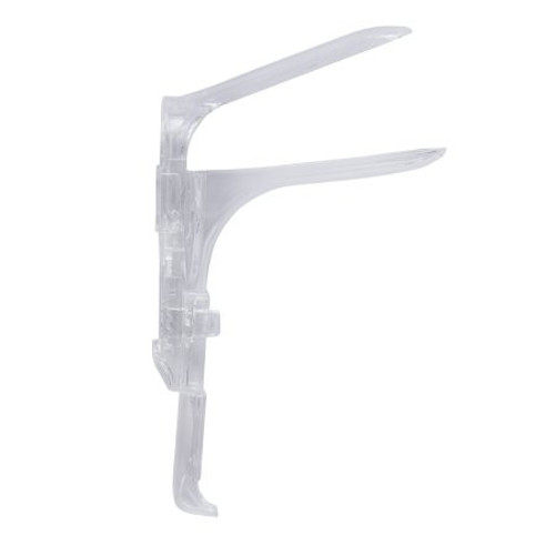Vaginal Speculum McKesson Graves NonSterile Office Grade Plastic Small Double Blade Duckbill Disposable Without Light Source Capability 209 Case of 100 209 McKesson 911774_CS
