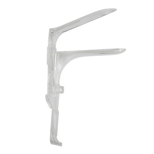 Vaginal Speculum McKesson Graves NonSterile Office Grade Plastic Medium Double Blade Duckbill Disposable Without Light Source Capability 210 Case of 100 210 McKesson 911775_CS