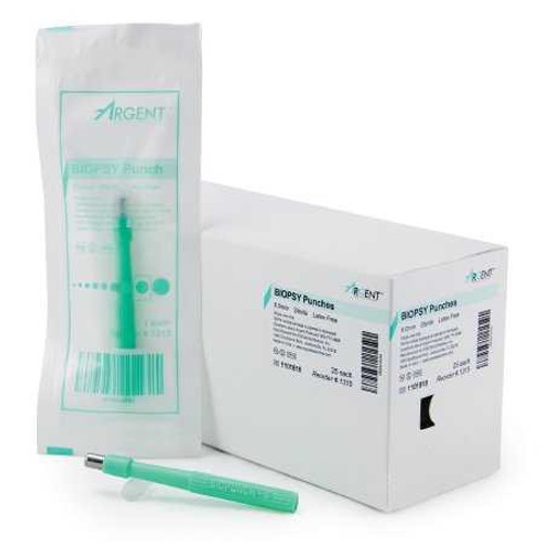 Biopsy Punch McKesson Argent™ Dermal 6 mm 16-1315 Case of 100 16-1315 McKesson Argent™ 1175177_CS
