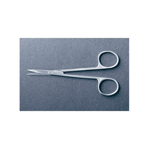 Iris Scissors McKesson 3-1/2 Inch Office Grade Stainless Steel Finger Ring Handle Straight 43-2-103 Pack of 1