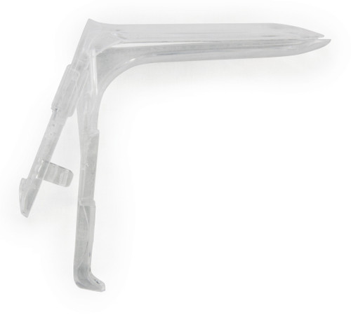 Vaginal Speculum McKesson Graves NonSterile Office Grade Plastic Large Double Blade Duckbill Disposable Without Light Source Capability 211 Box of 10