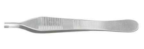 Tissue Forceps McKesson Argent™ Adson-Brown 4-3/4 Inch Length Surgical Grade Stainless Steel NonSterile NonLocking Thumb Handle Straight 7 x 7 Side Grasping Teeth 43-1-778 Pack of 1 43-1-778 McKesson Argent™ 487435_EA