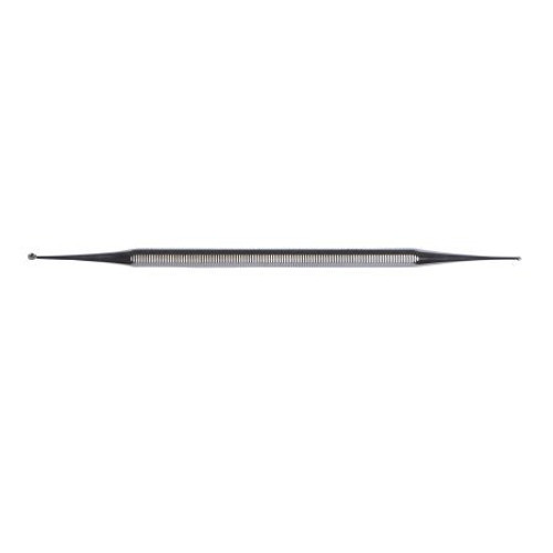 Excavator Curette McKesson Argent™ 5-1/2 Inch Length Double-ended Solid Octagon Handle 1.5 mm Tip / 2.5 mm Tip Straight Fenestrated Round Cup Tip 43-1-5813 Pack of 1 43-1-5813 McKesson Argent™ 1110139_EA