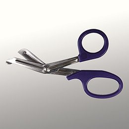 Trauma Shears McKesson Medicut Purple 7-1/4 Inch Length Medical Grade Stainless Steel Finger Ring Handle Blunt Tip / Blunt Tip 320VMM Pack of 1