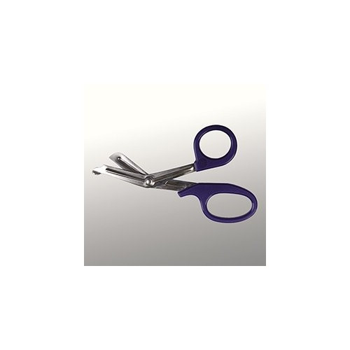 Trauma Shears McKesson Medicut Purple 7-1/4 Inch Length Medical Grade Stainless Steel Finger Ring Handle Blunt Tip / Blunt Tip 320VMM Pack of 1
