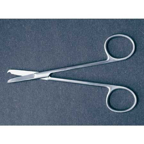Suture Scissors McKesson Littauer 5-1/2 Inch Length Office Grade Stainless Steel NonSterile Finger Ring Handle Straight Blunt Tip / Blunt Tip 43-2-358 Pack of 1 43-2-358 McKesson 487521_EA