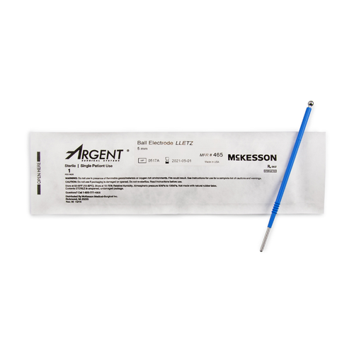 LEEP/LLETZ Electrode McKesson Argent™ Tungsten Wire Extended Ball Tip Disposable Sterile 464 Box of 1
