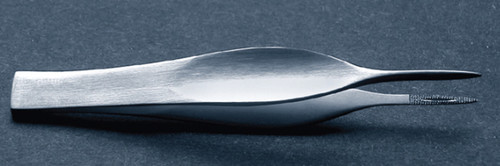 Splinter Forceps McKesson Feilchenfeld 3 Inch Length Office Grade Stainless Steel NonSterile NonLocking Thumb Handle 43-2-784 Pack of 1