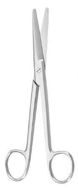Dissecting Scissors McKesson Argent™ Mayo 6-3/4 Inch Length Surgical Grade Stainless Steel NonSterile Finger Ring Handle Curved 43-1-325 Pack of 1 43-1-325 McKesson Argent™ 487347_EA