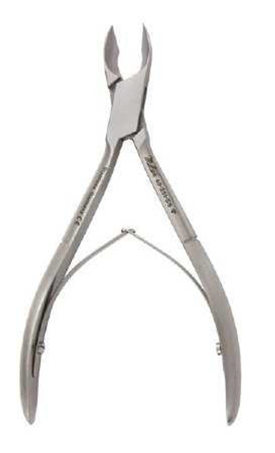 Tissue / Cuticle Nipper McKesson Convex Jaw 9.6 mm Tip x 5 Inch Length Stainless Steel 43-1-238 Pack of 1 43-1-238 McKesson 1110151_EA