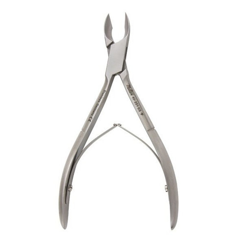 Tissue / Cuticle Nipper McKesson Convex Jaw 9.6 mm Tip x 5 Inch Length Stainless Steel 43-1-238 Pack of 1