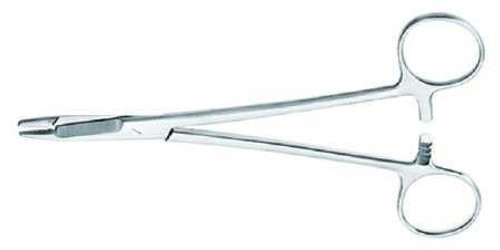 Needle Holder McKesson 5-1/2 Inch Length Serrated Jaws Finger Ring Handle 43-2-872 Pack of 1 43-2-872 McKesson 487611_EA