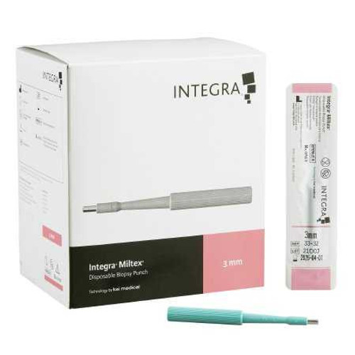 Biopsy Punch Dermal 3 mm OR Grade 33-32 Box of 50 33-32 Integra Lifesciences 221548_BX