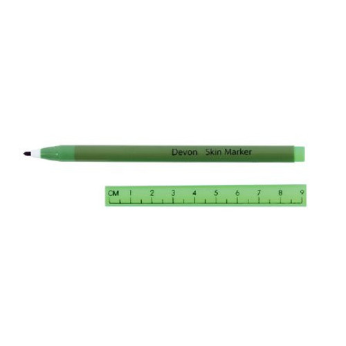 Skin Marker Devon™ Gentian Violet Ink Full Size Regular Tip Sterile 31145926 Box of 25 31145926 Devon™ 183113_BX