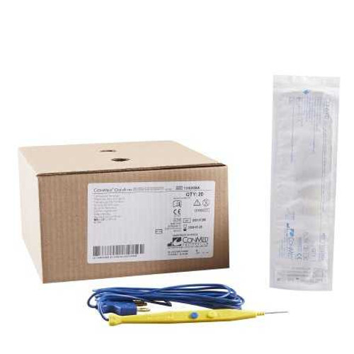 Electrosurgical Pencil Kit GoldLine® Hex-Locking 1 Inch Blade x 10 Foot Cord Blade Tip 130309A Case of 40 130309A GoldLine® 143490_CS