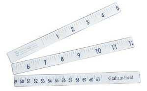 Measurement Tape Grafco® 36 Inch Paper Disposable English / Metric 1335 Pack of 1 1335 Grafco® 860652_EA