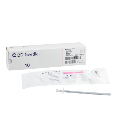 Perisafe Epidural Needle Modified Point Type, 5 in x 18 G, Weiss Style, 405190, Box of 10