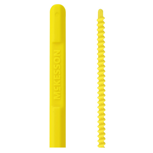 McKesson Enteral Feeding Tube Declogger Yellow, 16 - 22 Fr., 39.5 cm, MC-301, Pack of 1