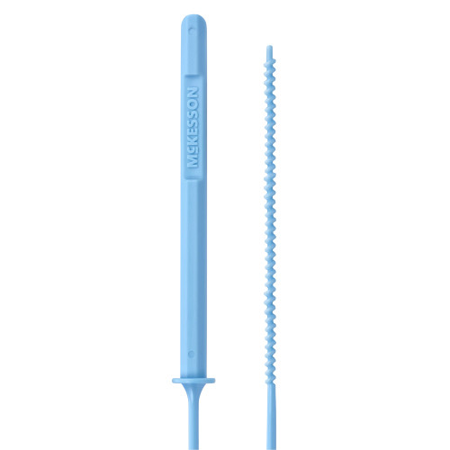 McKesson Enteral Feeding Tube Declogger Blue, 14-16 Fr., 39.5 cm, MC-300, Pack of 1