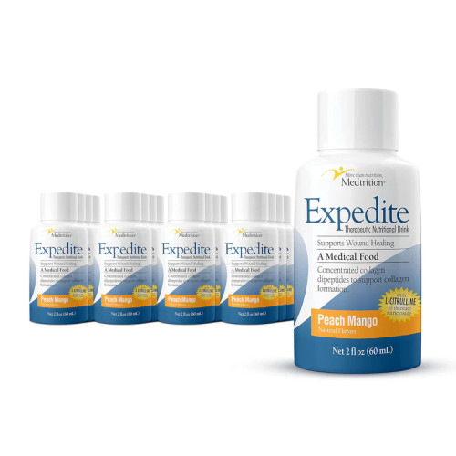 Oral Supplement Expedite Peach Mango Flavor Liquid 2 oz. Bottle 18800 Case of 48 18800 Expedite 1194264_CS