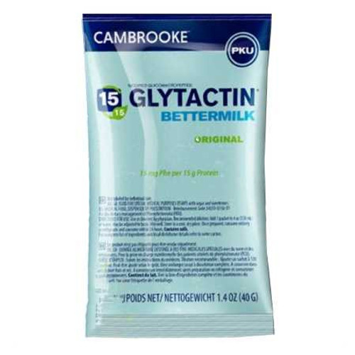 Oral Supplement Glytactin® BetterMilk Original Flavor Powder 1.4 oz. Individual Packet 35001 Pack of 1 35001 Glytactin® BetterMilk 1210114_EA