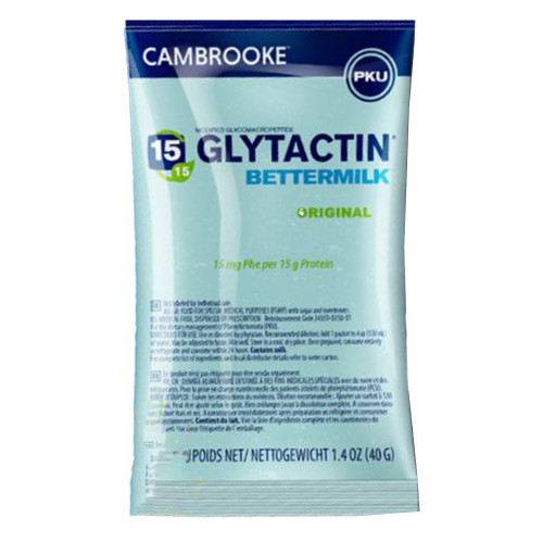 Oral Supplement Glytactin BetterMilk Original Flavor Powder 1.4 oz. Individual Packet 35001 Pack of 1