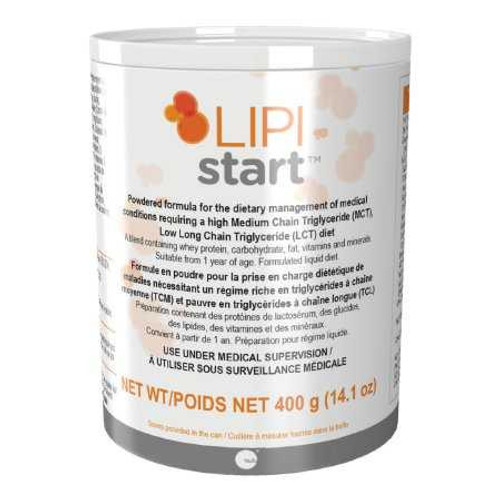 Oral Supplement Lipistart™ Unflavored Powder 400 Gram Can 812539021339 Case of 6 812539021339 Lipistart™ 1223979_CS Oral Supplement Lipistart™ Unflavored Powder 400 Gram Can 812539021339 Case of 6 812539021339 Lipistart™ 1223979_CS