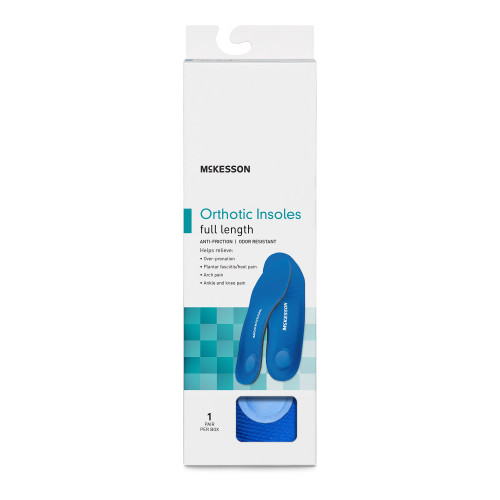 McKesson Full Length Insole Size E Male 8 to 8.5 or Female 10 to 10.5 16-1005-01E Case of 12