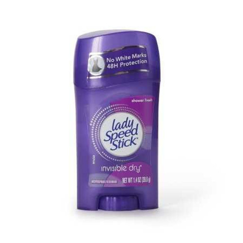 Antiperspirant / Deodorant Lady Speed Stick® Solid 1.4 oz. Shower Fresh Scent 96299 Case of 12 96299 Lady Speed Stick® 1195819_CS