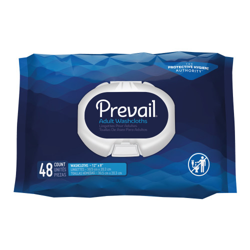 Prevail Disposable Adult Washcloths Scented