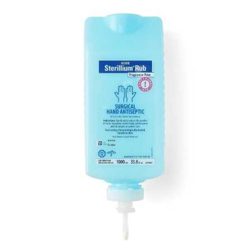 Hand Sanitizer Sterillium® Rub 1 Liter Ethyl Alcohol Liquid Bottle STRLMRUB1000 Case of 8 STRLMRUB1000 Sterillium® Rub 1155822_CS Hand Sanitizer Sterillium® Rub 1 Liter Ethyl Alcohol Liquid Bottle STRLMRUB1000 Case of 8 STRLMRUB1000 Sterillium® Rub 1155822_CS