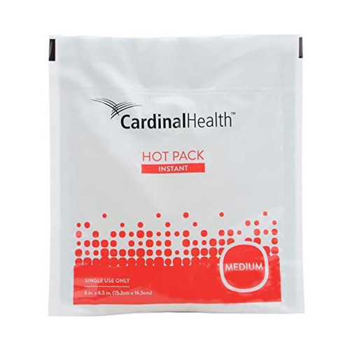 Instant Hot Pack Cardinal Health General Purpose Medium Plastic / Sodium Thiosulfate Disposable 11450-040B Pack of 1