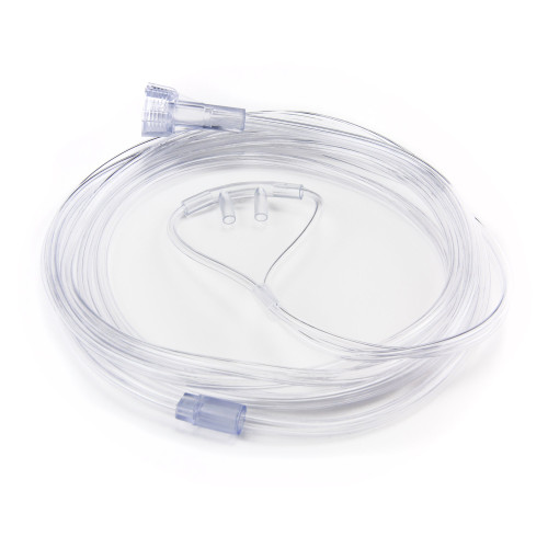McKesson Nasal Cannula Adult Straight Prongs 7 Foot Tubing, 16-3302E, Pack of 1
