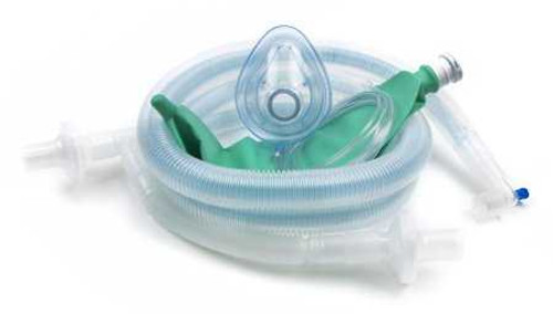 McKesson Anesthesia Breathing Circuit Expandable Tube 72 Inch Tube Single Limb Adult 3 Liter Bag Single Patient Use 16-C72M3 Pack of 1 16-C72M3 McKesson 1016890_EA