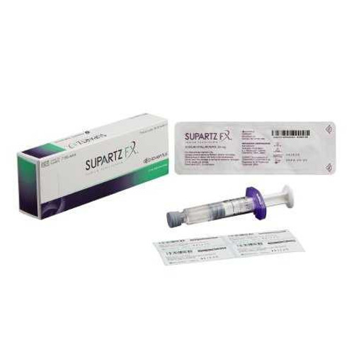 Supartz FX™ Sodium Hyaluronate 10 mg / mL Injection Prefilled Syringe 2.5 mL 7156-4444 Pack of 1 7156-4444 Supartz FX™ 532271_EA