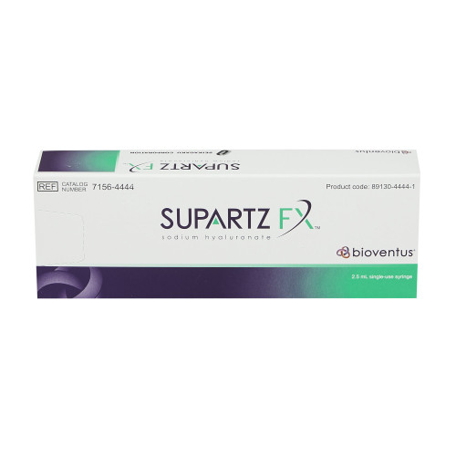 Supartz FX Sodium Hyaluronate 10 mg / mL Injection 2.5 mL, 7156-4444, Pack of 1