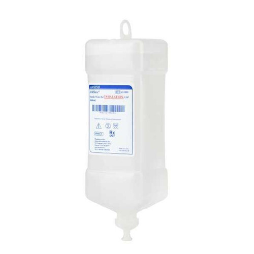 AMSure Hanging Spikeable Sterile Water Liquid 1,000 mL, AS1000, Case of 12
