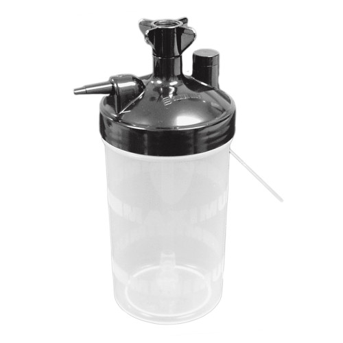 Salter Labs Bubble Humidifier 350 mL Unfilled Adult / Pediatric, NP7600-0-50, Case of 50