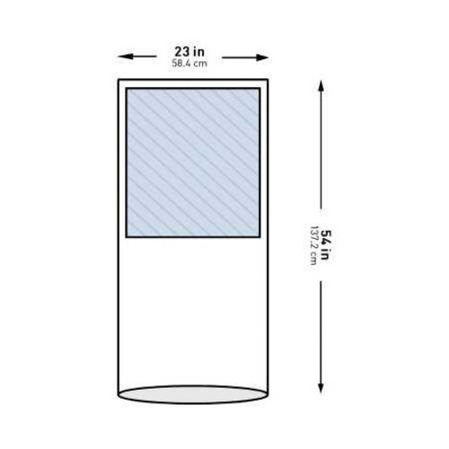 Mayo Stand Cover McKesson 23 x 54 Inch Mayo Stand 16-I80-13105-S Case of 30 16-I80-13105-S McKesson 1130797_CS