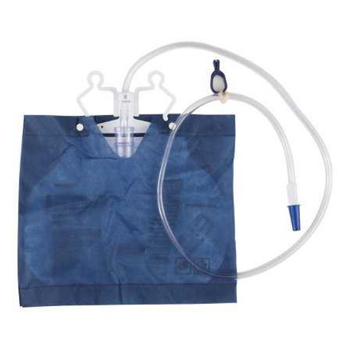 Urinary Drain Bag McKesson Anti-Reflux Valve Sterile 2000 mL Vinyl 16-2880C Case of 20 16-2880C McKesson 1112820_CS