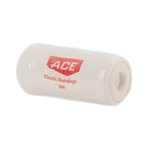 Elastic Bandage 3M ACE 4 Inch x 5 Yard Clip Detached Closure Tan NonSterile Standard Compression 207433 Roll of 1 (622_RL)