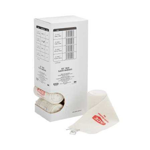 Elastic Bandage 3M™ ACE™ 3 Inch x 5 Yard Clip Detached Closure Tan NonSterile Standard Compression 207432 Box of 10 207432 3M™ ACE™ 621_BX